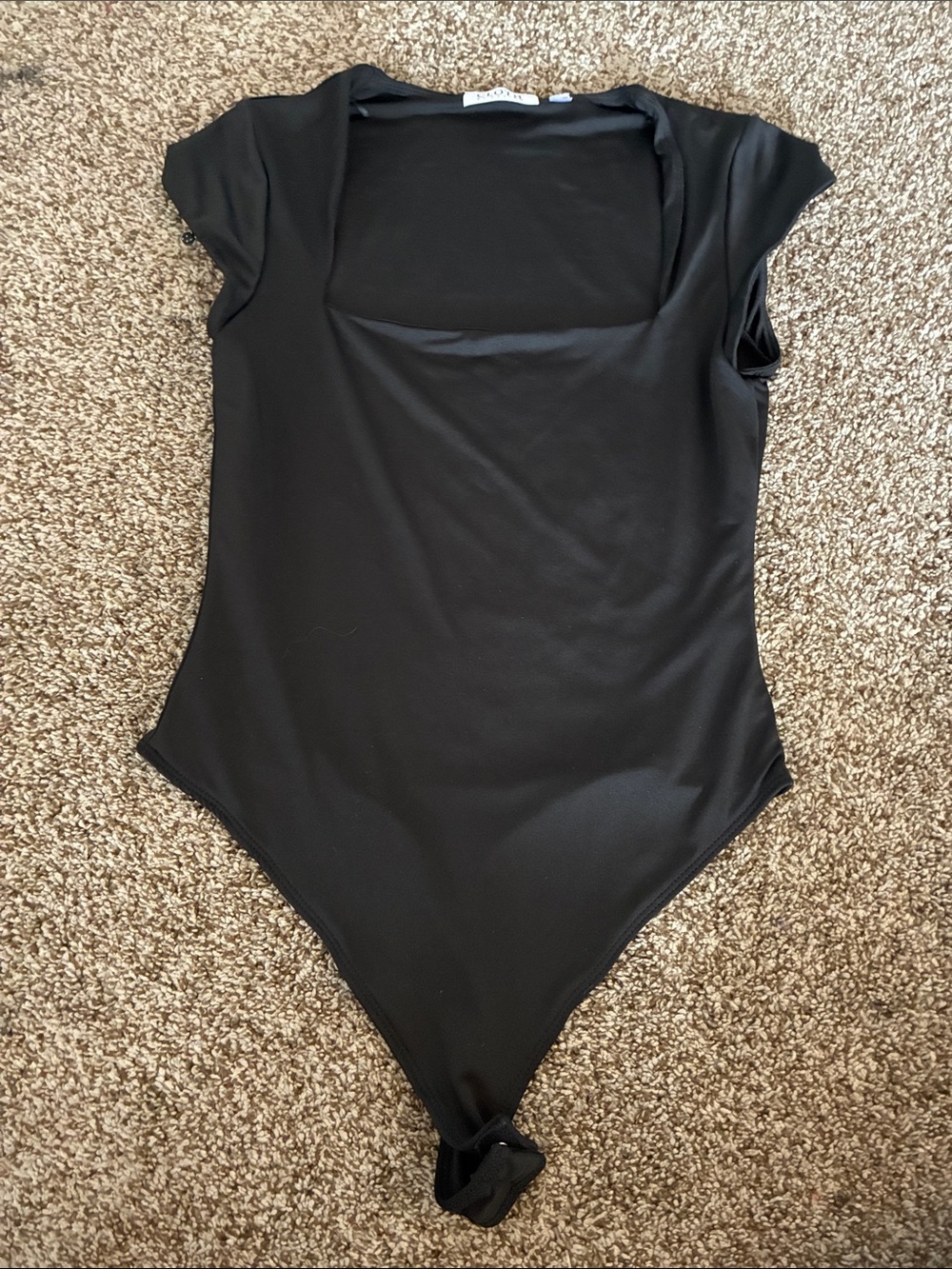 Black Womans' One-Piece Bodysuit